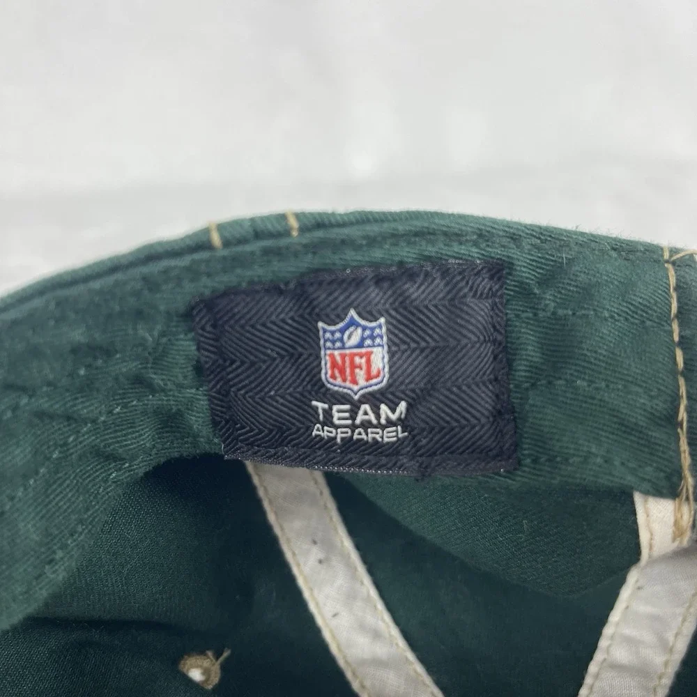 47 Brand Green Bay Packers Retro Style Strapback Hat Cap NFL Gridiron Logo
